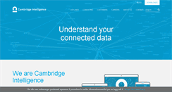 Desktop Screenshot of cambridge-intelligence.com